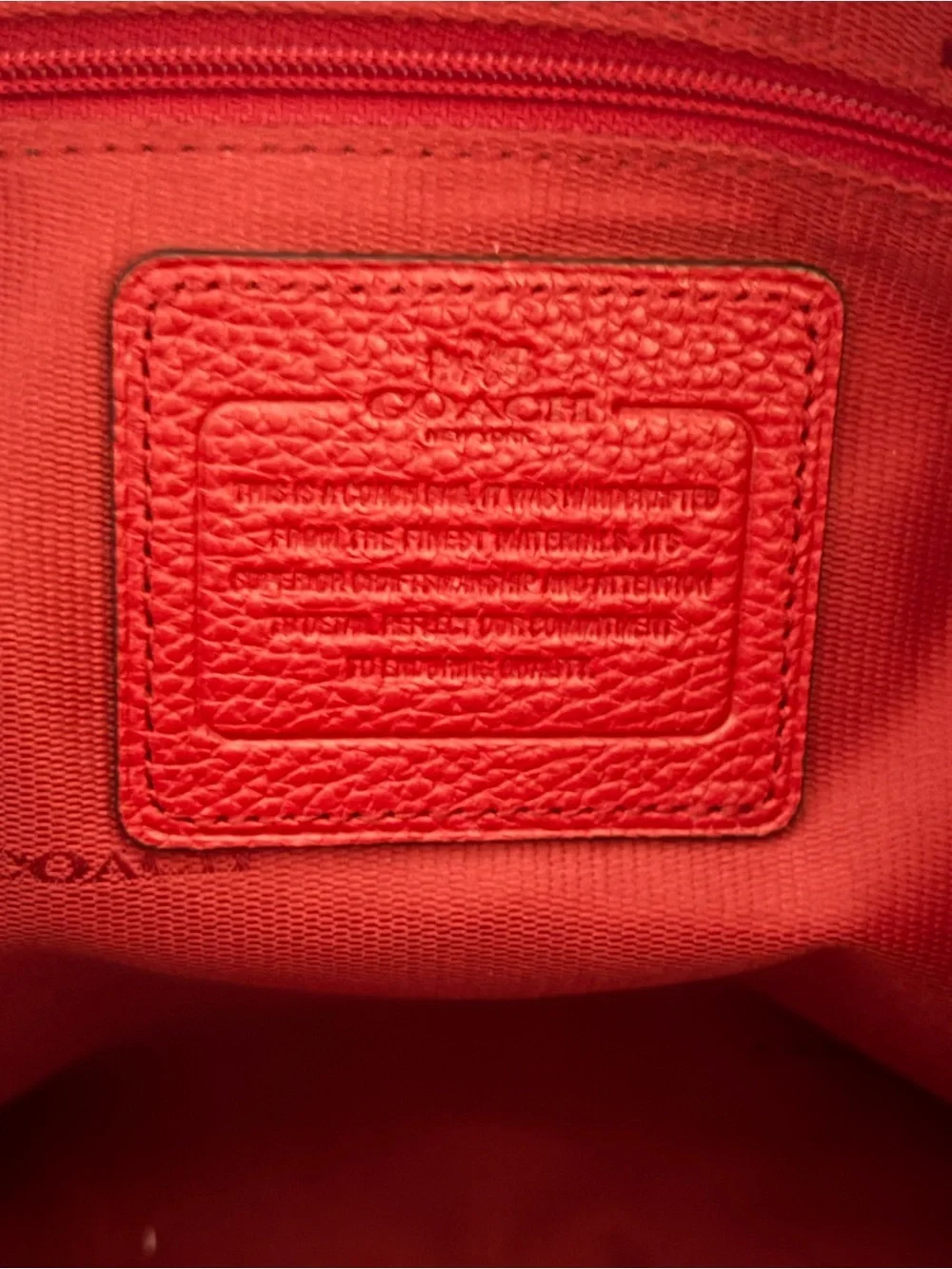 COACH Small Kelsey Satchel Crossbody Red Currant Pebbled Leather F33733